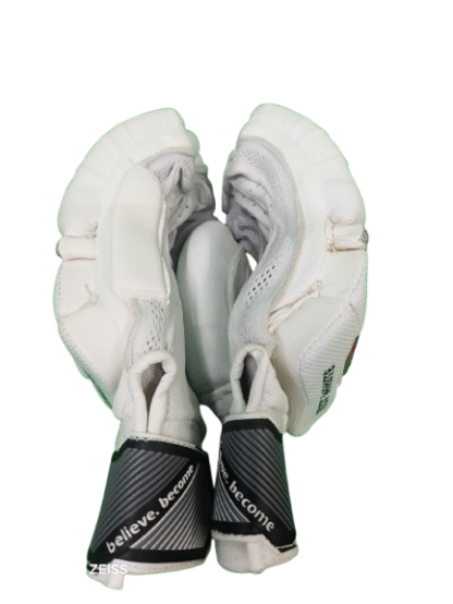 SG BATTING GLOVES - TEST WHITE - Image 2