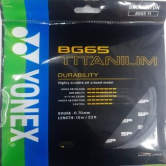 BADMINTON STRING - YONEX BG65 TITANIUM
