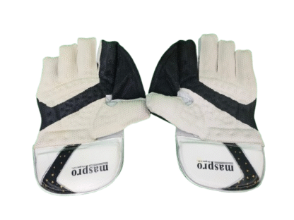 MASPRO WICKET KEEPING GLOVES - GOLD EDITION - Image 2