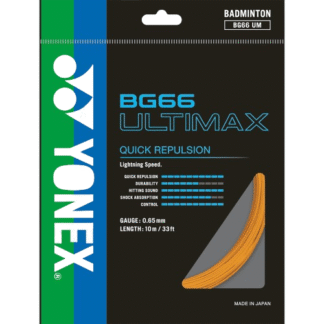 BADMINTON STRING – YONEX  BG66 ULTIMAX
