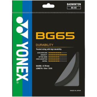 BADMINTON STRING - YONEX BG65 DURABILITY