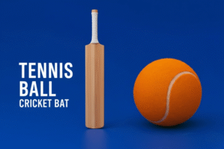 TENNIS BALL CRICKET BAT